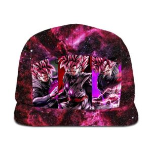 Dragon Ball Super Goku Black Galaxy Pink Design Camper Hat
