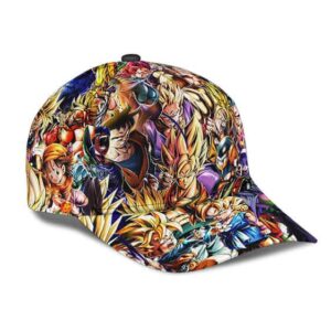 Dragon Ball Z Family Of Characters Cool Dope Dad Cap