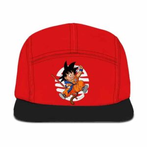Dragon Ball Z Happy Kid Goku Wonderful Red Camper Hat