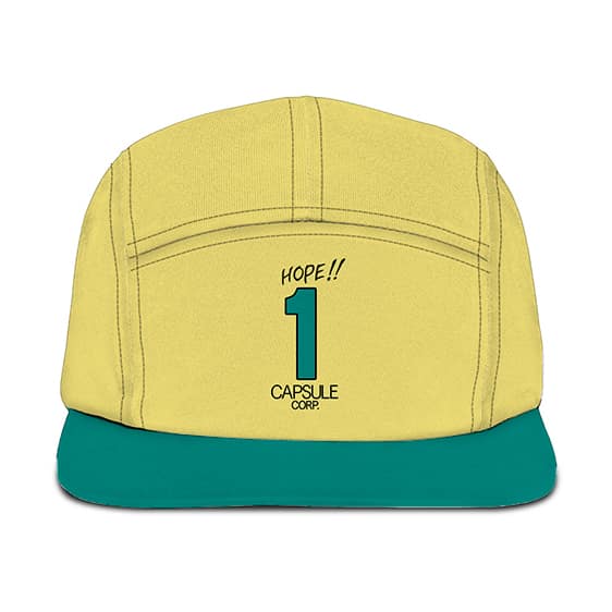 Dragon Ball Z Hope 1 Capsule Corp Dope 5 Panel Hat