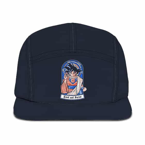 Son-Goku Metall badge blau & Orange Cap Hat Animus Hut Dragon Ball-z