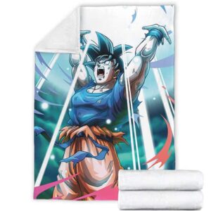 Dragon Ball Z Son Goku Spirit Ball Amazing Fleece Blanket