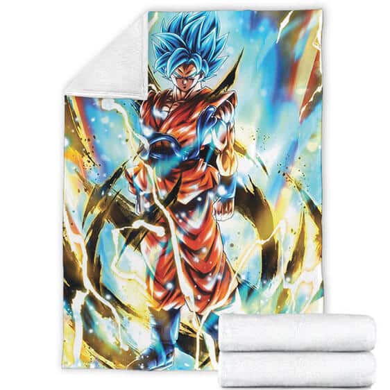 Dragon Ball Z Future Trunks Super Saiyan Armor Cell Dope Fleece Blanket