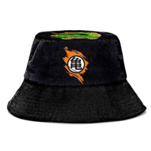 Dragon Ball Z Son Goku Symbol Style Black Bucket Hat