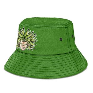 Dragon Ball Z Super Saiyan Broly Green Powerful Bucket Hat