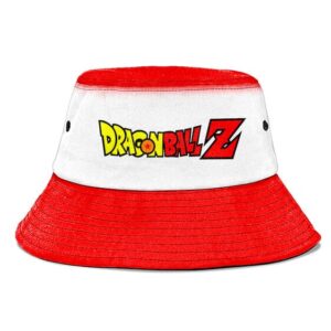 Dragon Ball Z White and Red Simple but Awesome Bucket Hat