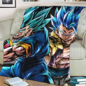 Dragon Balll Vegito Gogeta Super Saiyan Blue Cool Blanket
