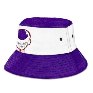 Frieza Dragon Ball Z White and Purple Awesome Bucket Hat