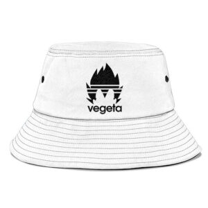 Prince Vegeta Dragon Ball Z White Cool Awesome Bucket Hat