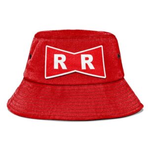 Red Ribbon Army Dragon Ball Z Red Cool Awesome Bucket Hat