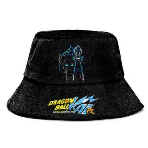 SSJG Vegeta Ohozaru Dragon Ball Z Black Powerful Bucket Hat