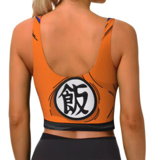 Son Gohan Detailed Cosplay Dragon Ball Z Powerful Sports Bra