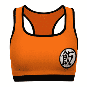 Son Gohan Kanji Costume Dragon Ball Z Awesome Sports Bra
