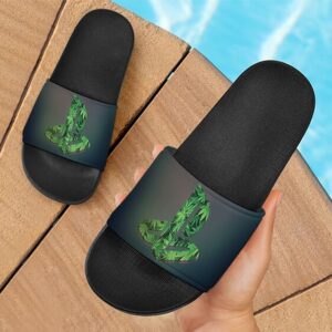 420 Marijuana Playstation Logo Inspired Hemp Slide Footwear