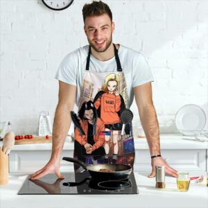 Android 17 and 18 Vans Urban Dragon Ball Z Cool Hip Apron