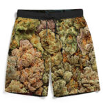 Assorted Collection Of Wonderful Weed Dope Men's Beach Shorts