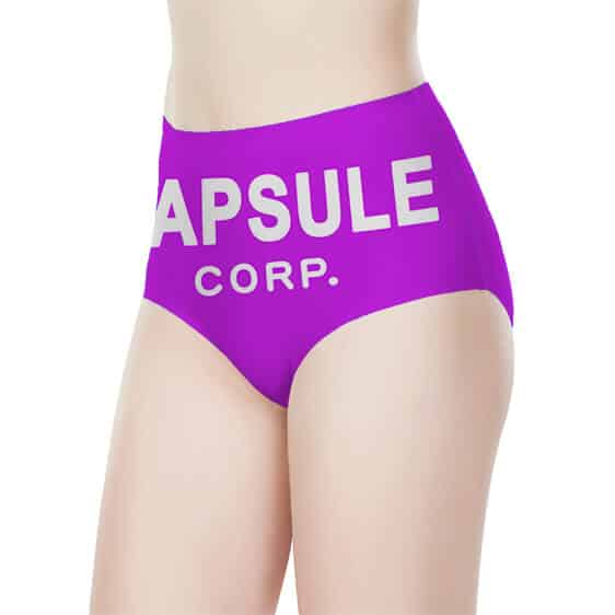 Capsule Corporation Dragon Ball Z Cute Purple Women's Brief