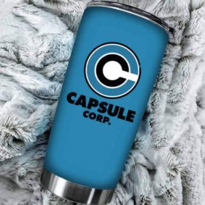 Capsule Corporation Logo Dragon Ball Z Powerful Cool Tumbler