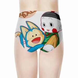 Chiaotzu And Puar Dragon Ball Z Women's High-Waist Underwear