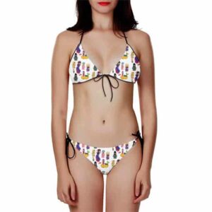 DBZ Chi-Chi Bulma Launch Panchy Mermaid Sweet Bikini Swimsuit
