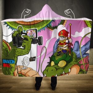 Dragon Ball A Dragon Director Behind The Scenes Hooded Blanket