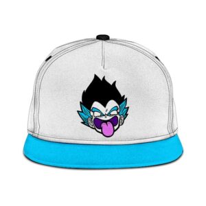 Dragon Ball Gotenks' Ghost Cute Vector Art White Blue Snapback Cap