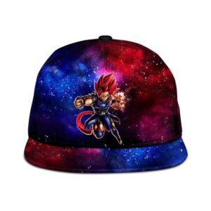 Dragon Ball Shallot Galactic Red Blue Fantastic Snapback Cap