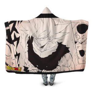 Dragon Ball Super Goku Ultra Instinct A What If Hooded Blanket