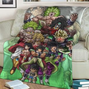 Dragon Ball Super Legendary Broly Awesome Dope Design Blanket