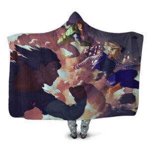 Dragon Ball Z Attack Of The Androids Of Future Hooded Blanket