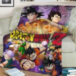 Dragon Ball Z Goku Vegeta Piccolo Kid Trunks Others Dope Poster Fleece Blanket