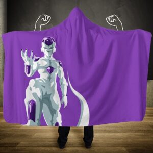 Dragon Ball Z Lord Frieza Final Form Vector Art Hooded Blanket