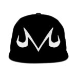Dragon Ball Z Majin Symbol Awesome Minimalist Black Snapback Cap