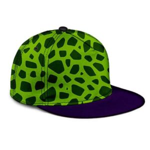 Dragon Ball Z Perfect Cell Pattern Cosplay Dope Snapback Hat