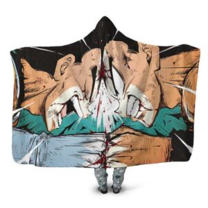 Dragon Ball Z The Rivalry Of All Time Awesome Hooded Blanket