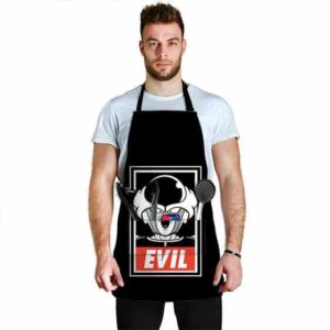 Evil Lord Frieza Dragon Ball Z Black Awesome and Cool Apron