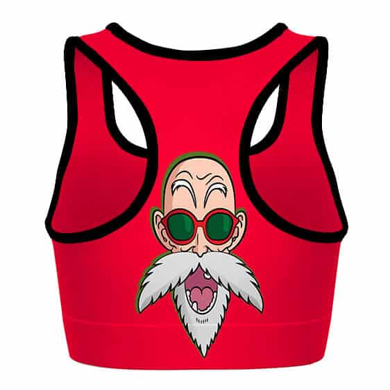 Hip Master Roshi Dragon Ball Z Cool and Awesome Sports Bra