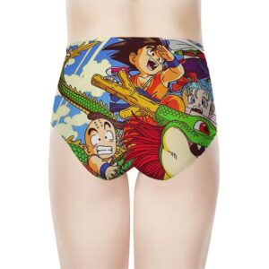 Kid Goku and Z Fighters Dragon Ball Powerful Women's Brief