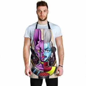 Lord Beerus and Whiz Caviar Dragon Ball Super Awesome Apron