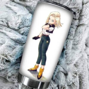 Lovely Android 18 Dragon Ball Z Girly Cool Awesome Tumbler