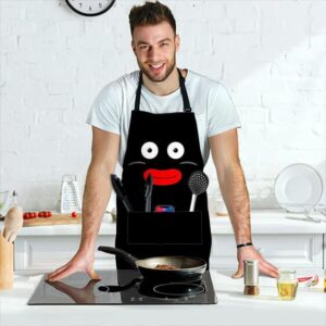 Mr Popo Big Face Dragon Ball Z Awesome and Powerful Apron