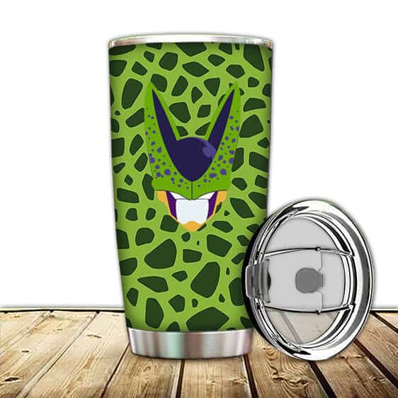 Perfect Cell Minimalist Pattern Dragon Ball Z Awesome Tumbler