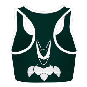 Perfect Cell Motivational Quote DBZ Cool Awesome Sports Bra