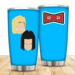 Android 18 And 17 Red Ribbon Army DBZ Powerful Tumbler