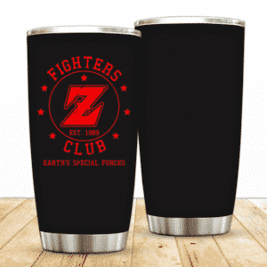 DBZ Powerful Fighter Z Club Earth's Special Forces Tumbler