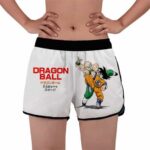 Tien Shinhan And Goku Dragon Ball Women's Swim Shorts