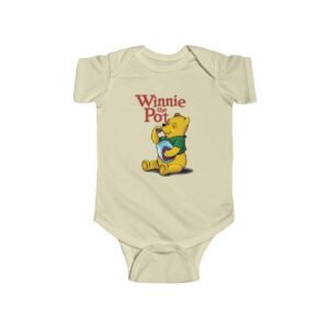 Winnie The Pothead Purple Indica Strain Marijuana Baby Clothes