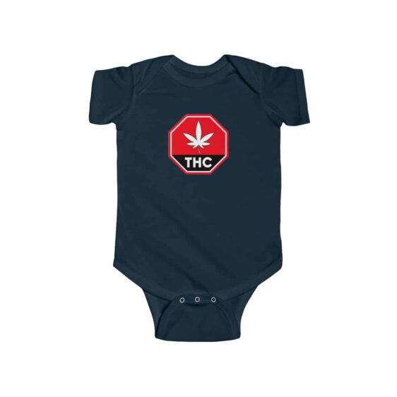 Red THC Contaminated Marijuana Dope 420 Weed Infant Onesie