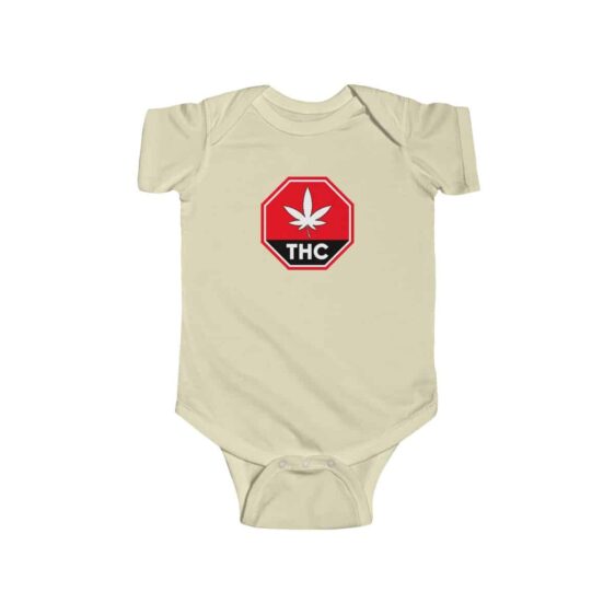 Red THC Contaminated Marijuana Dope 420 Weed Infant Onesie