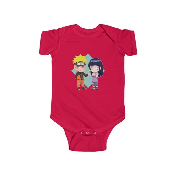 Naruto Giving Flowers To Hinata Lovely Baby Toddler Onesie